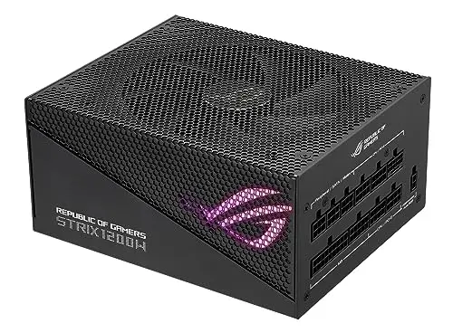 ASUS ROG STRIX 1200W 80+ Gold Aura Edition noir - vue 7