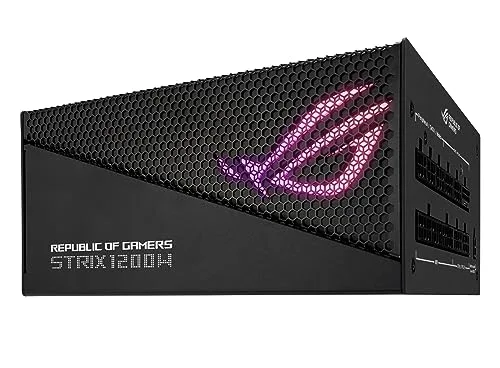 ASUS ROG STRIX 1200W 80+ Gold Aura Edition noir - vue 9