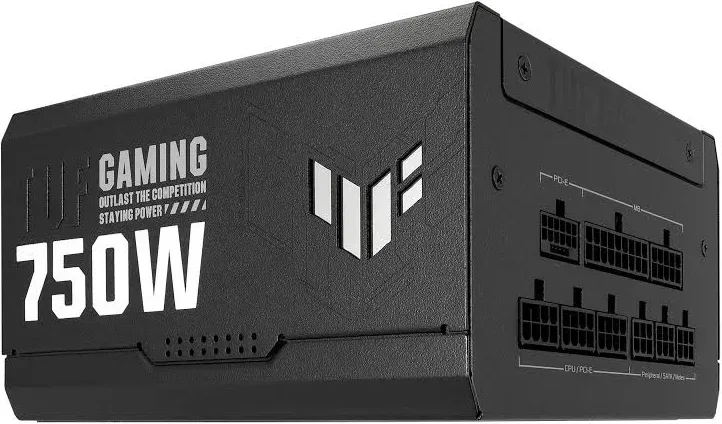 Alimentation PC modulaire ASUS TUF Gaming 750W 80 PLUS Gold noir - image 2
