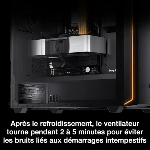 Be Quiet Power Zone 2 RGB 850W 80+ Platinum modulaire noir - vue 4