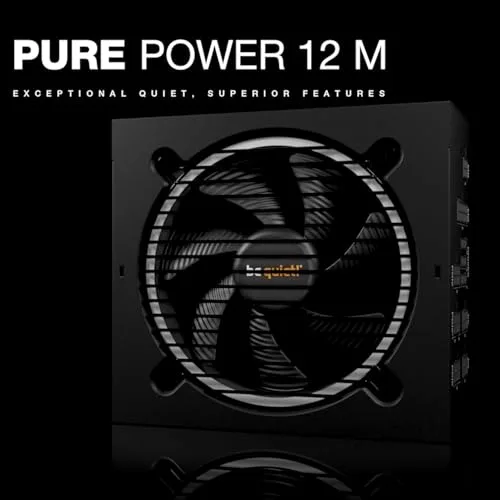 be quiet! Pure Power 12 M 750W 80+ Gold - vue 2