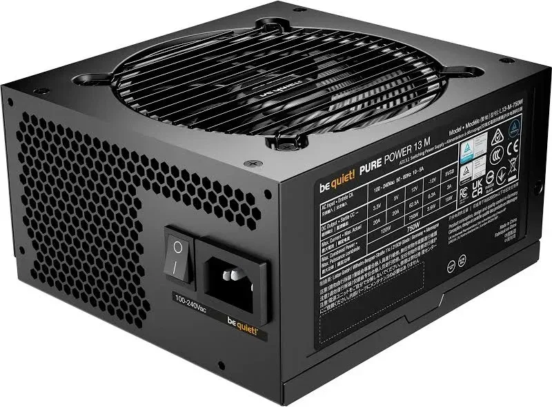 Alimentation PC modulaire Be Quiet Pure Power 13 M 750W 80 PLUS Gold Noir - image 3
