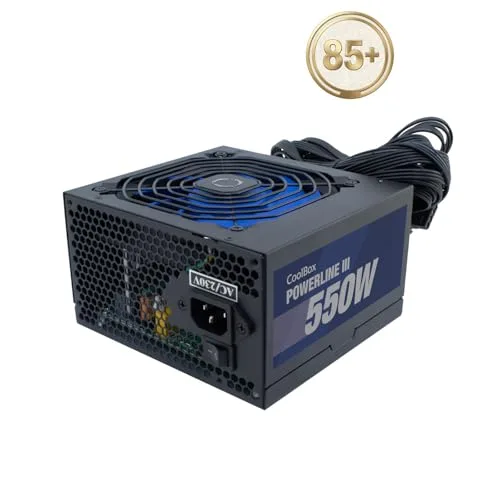 CoolBox Powerline III 550W 85% EFI noir - vue 2