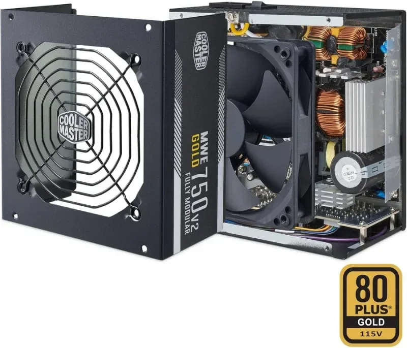 Alimentation modulaire Cooler Master 750 W 80+ Gold MWE Gold 750 V2 ATX 3.1 - image 4