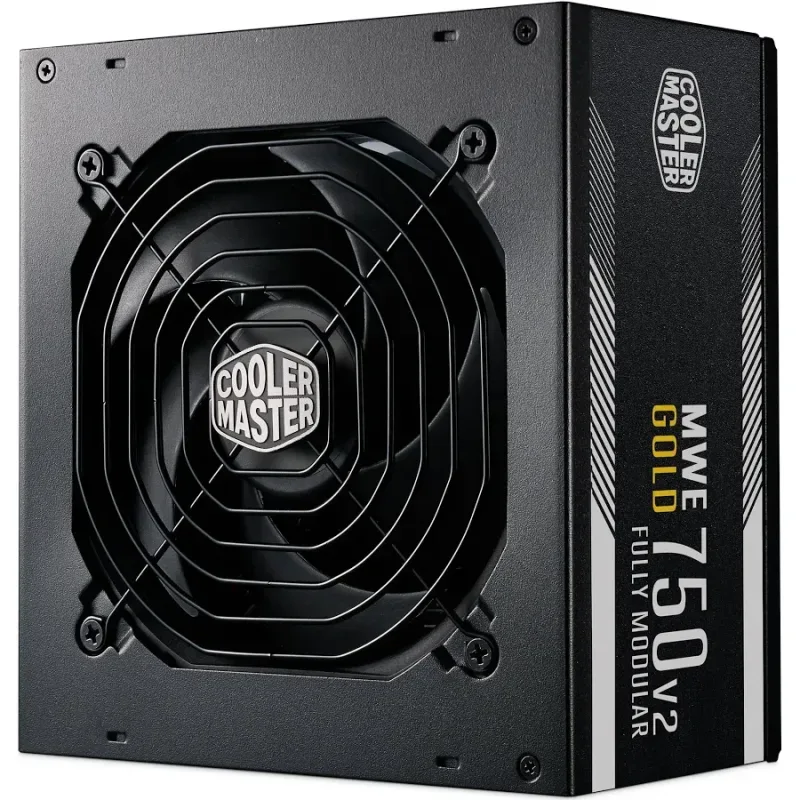 Alimentation modulaire Cooler Master 750 W 80+ Gold MWE Gold 750 V2 ATX 3.1 - alimentation vue principale