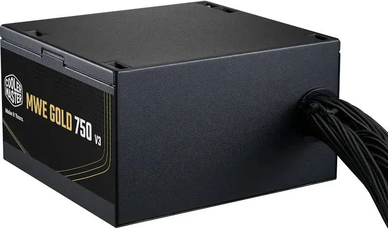 Alimentation PC non modulaire Cooler Master MWE V3 750W 80 PLUS Gold noir - image 3