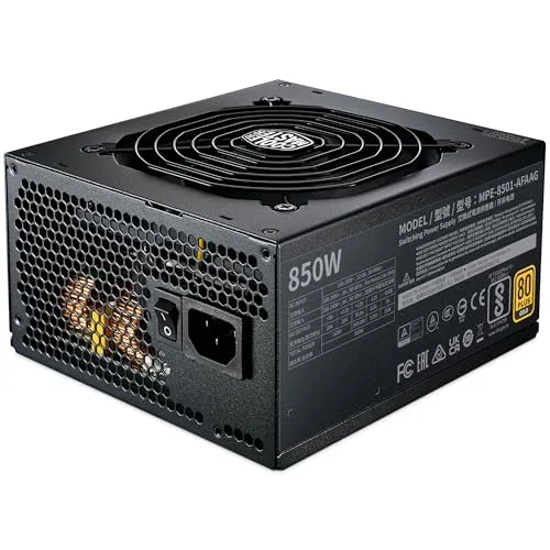 Cooler Master MWE V3 850W 80+ Gold modulaire noir - vue 2