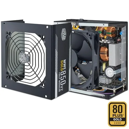 Cooler Master MWE V3 850W 80+ Gold modulaire noir - vue 5