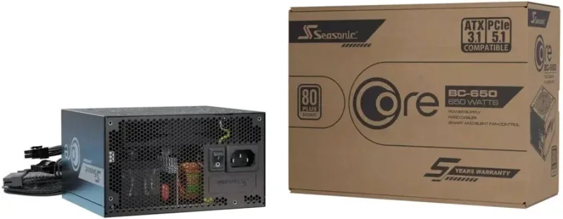 Core BC-650 ATX 3.1 alimentation 650 watt - image 2