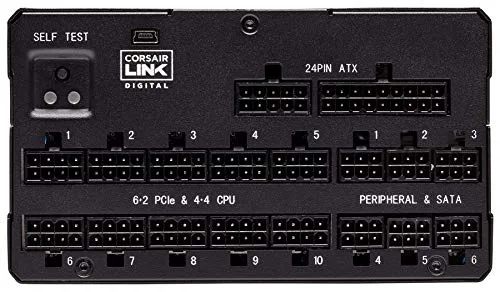 Corsair AX1600i 1600W 80+ Titanium modulaire - vue 7