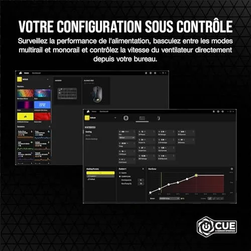 Corsair HXi Series HX1500i 1500W 80+ Platinum modulaire - vue 7