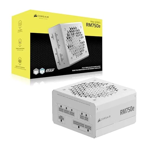 Corsair RM750e 750W modulaire blanc - vue 7
