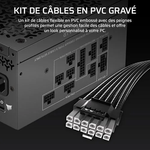 Corsair RM750x Shift 750W modulaire - vue 5