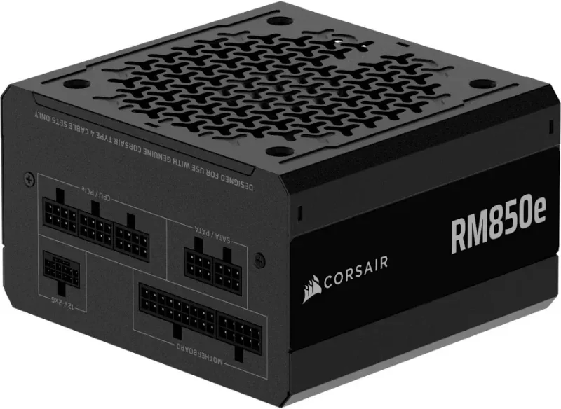 Alimentation PC modulaire CORSAIR RM850e 850W 80 PLUS Gold noir - image 2