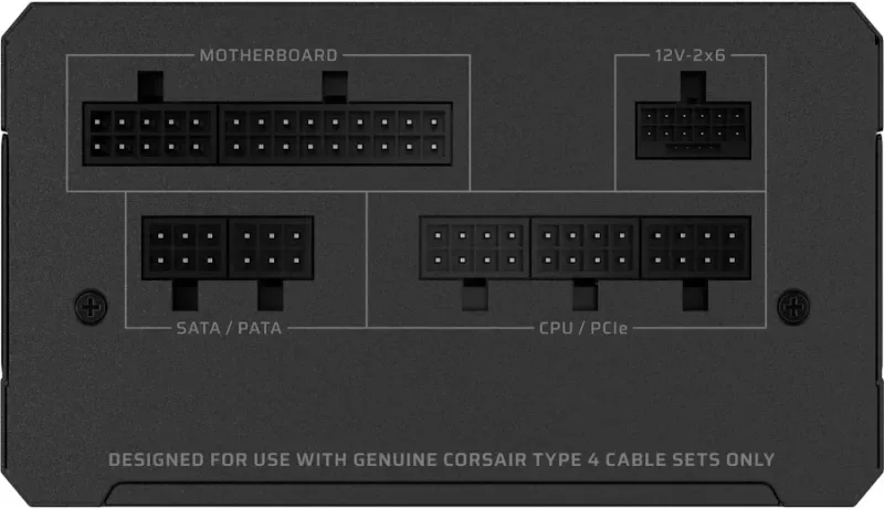 Alimentation PC modulaire CORSAIR RM850e 850W 80 PLUS Gold noir - image 4