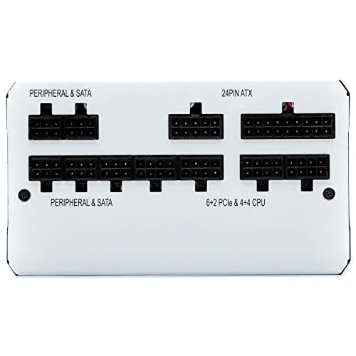 Corsair RMx White RM750x 750W 80+ Gold full modulaire - vue 4