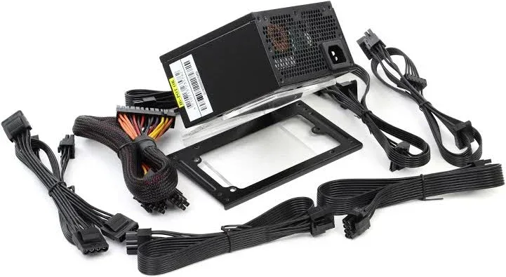 CSN-550C unité d''alimentation d''énergie 20+4 pin ATX PS/2 Noir alimentation modulaire 550 watt - image 4