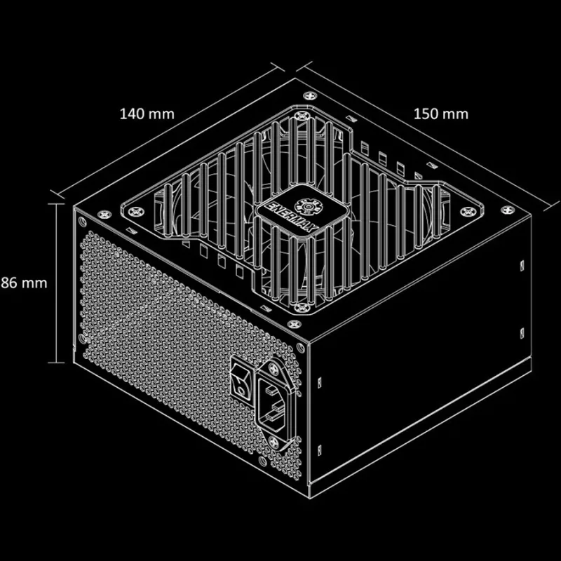 CYBERG II ERV650G alimentation 650 watt - image 4