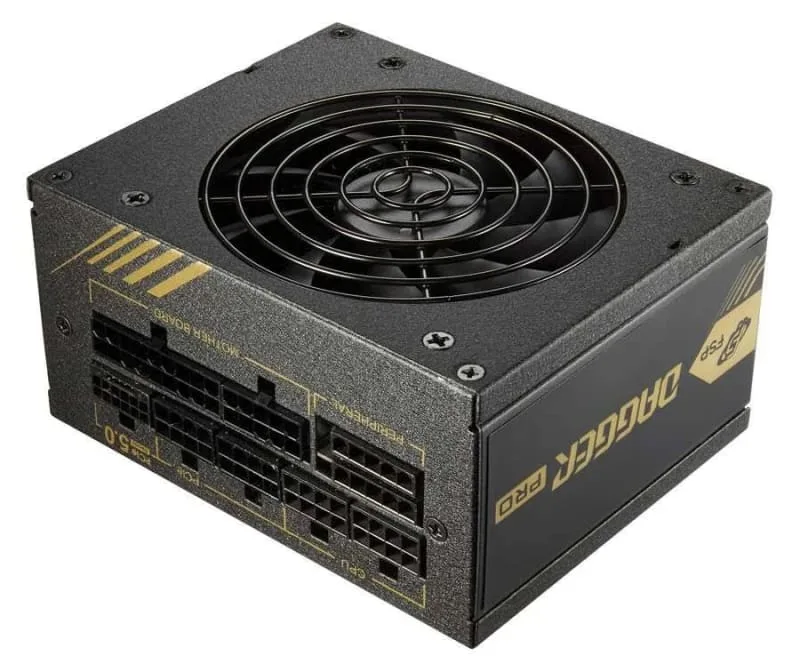 DAGGER PRO ATX3.0(PCIe5.0) unité d''alimentation d''énergie 20+4 pin ATX SFX Noir alimentation  modulaire 850 watt - image 3