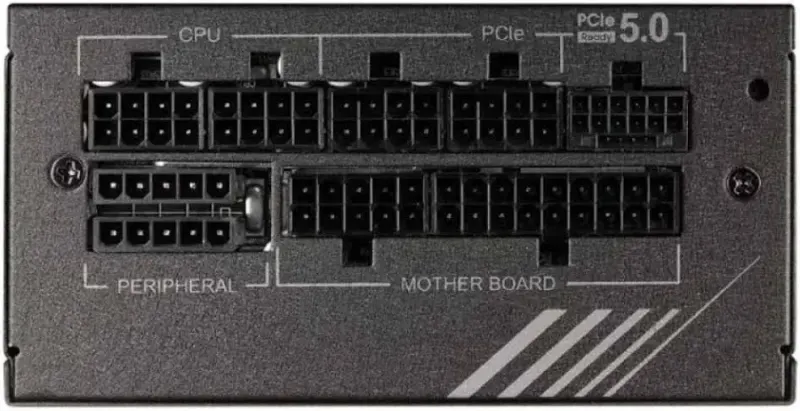 DAGGER PRO ATX3.0(PCIe5.0) unité d''alimentation d''énergie 20+4 pin ATX SFX Noir alimentation  modulaire 850 watt - image 4