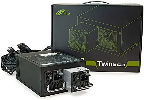 Alimentation redondante FSP Twins PRO 700W 80 Plus Gold - alimentation vue principale