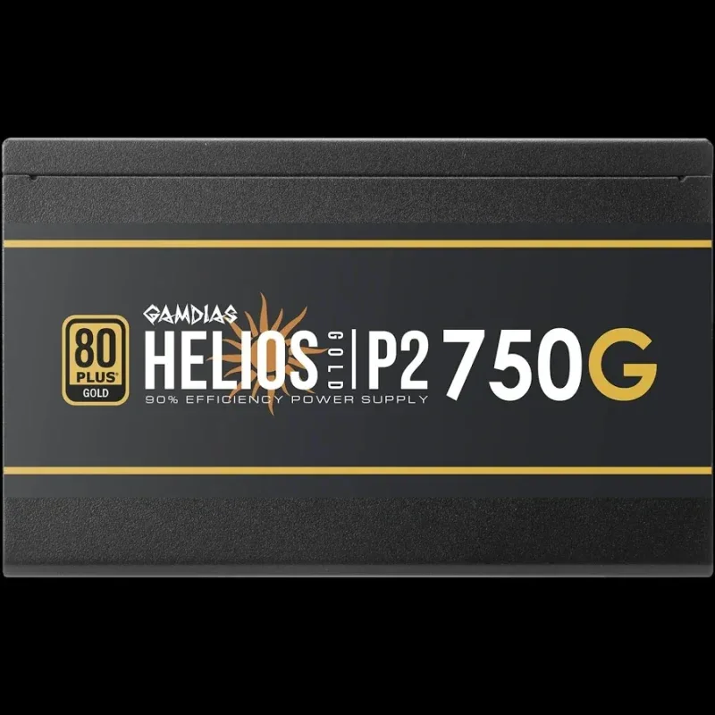 Alimentation Gamdias 750 W certifiée 80+ Gold, protections modulaires Helios P2-750G - image 5