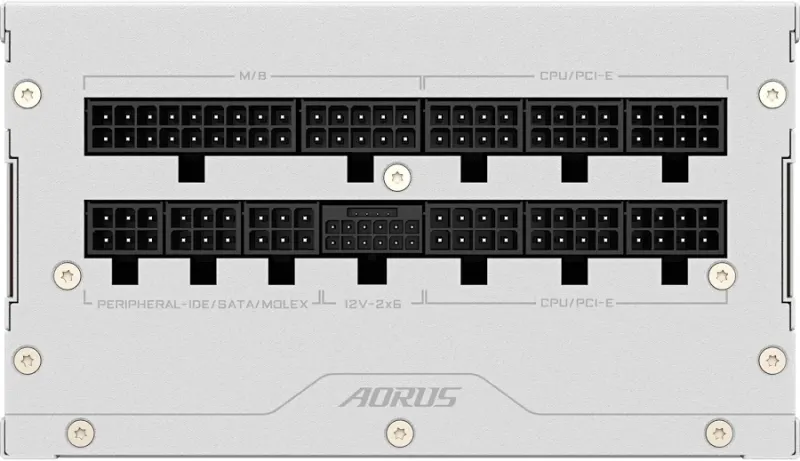 Alimentation PC non modulaire Gigabyte AORUS Elite P1000W 1000W 80 PLUS Platinum Blanc - image 4