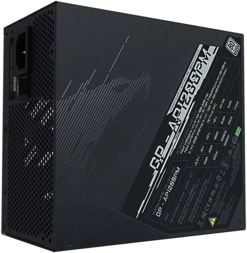 Gigabyte GP-AP1200PM 1200W 80 Plus Platinum entièrement modulaire - image 2