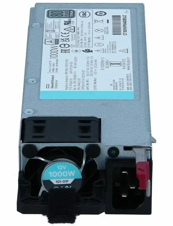 Alimentation HPE 1000W Flex Slot 80 PLUS Titanium CA 200-240V Branchement à Chaud - image 3