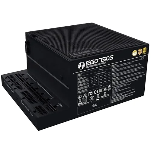 Lian Li EDGE Gold EG750GB 750W 80+ Gold modulaire - vue 2