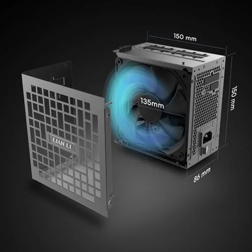 Lian-Li RS1000G 1000W 80+ Gold full modulaire blanc - vue 8