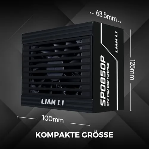 Lian Li SP0850P 850W 80+ Platinum modulaire - vue 3