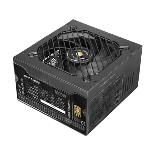 Mars Gaming Mpb1000psi 1000W 80+ Gold modulaire noir