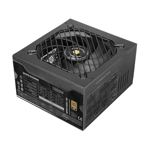 Mars Gaming Mpb1000sim 1000W 80+ Gold modulaire noir