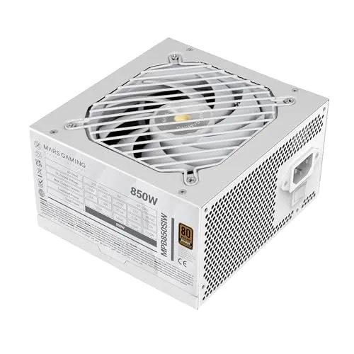 Mars Gaming MPB850SI 850W 80+ Bronze blanc
