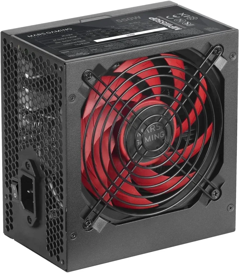 Mars Gaming MPIII550P Alimentation 550W Noir - image 3