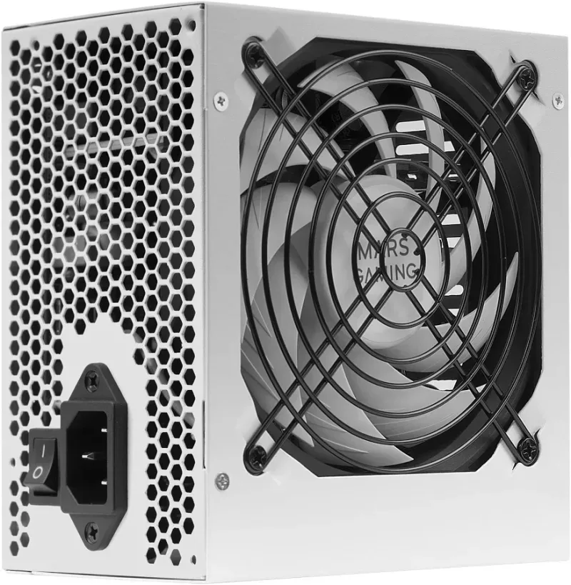 Mars Gaming Mpiii750 Pc Atx Alimentation 750w 5 ans de garantie 85% Ai-rpm Efficacité Blanc - image 3