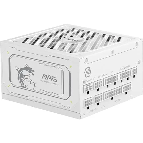 MSI MAG A1000GL 1000W 80+ Gold modulaire blanche