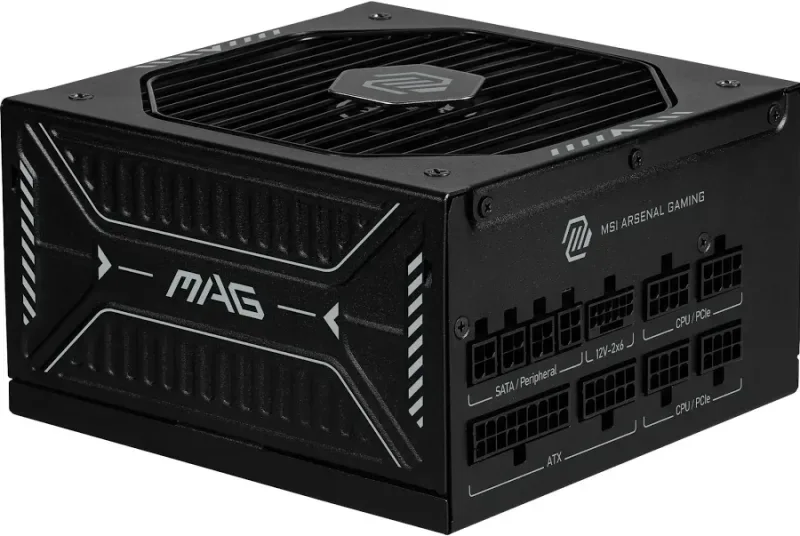 MSI MAG A1000GLS PCIe5 1000W 80+ Gold noir