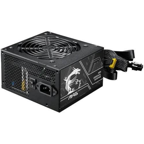 MSI MAG A650BN PCIE5 II 650W 80+ Bronze - vue 2