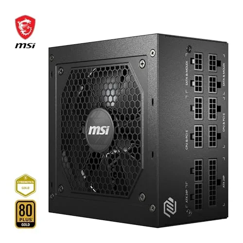 MSI MAG A650GL 650W 80+ Gold modulaire noir - vue 3