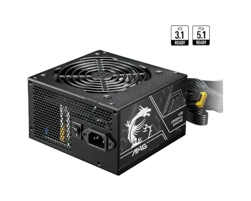 MSI MAG A750BN PCIE5 II 750W 80+ Bronze - vue 3