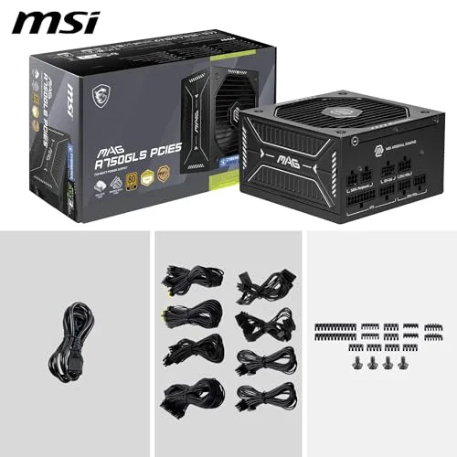 MSI MAG A750GLS 750W 80+ Gold modulaire - vue 7
