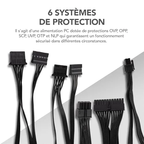 Nox 750W 80+ Bronze Urano PRO - vue 8