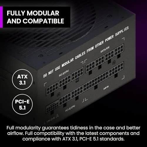 PREYON 850W 80+ Gold modulaire - vue 2