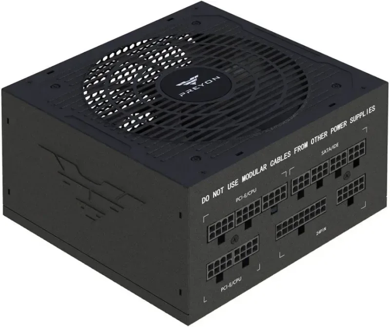 PREYON Eagle Power 650W 80+ Bronze modulaire