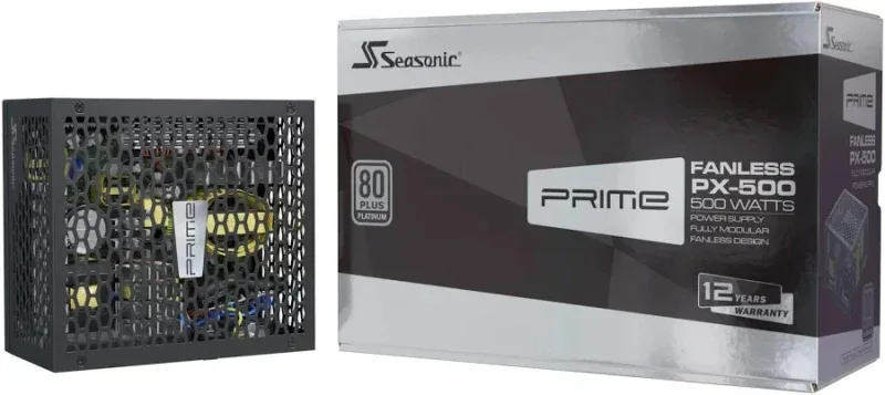 Prime Fanless PX-500 alimentation modulaire 500 watt - image 2