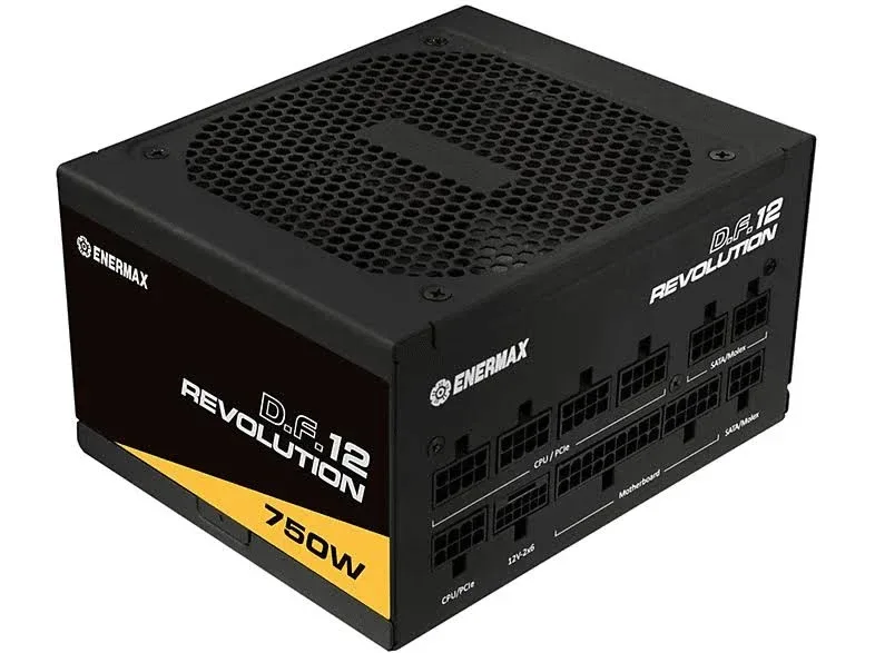 Revolution D.F.12 alimentation modulaire 750 watt - alimentation vue principale