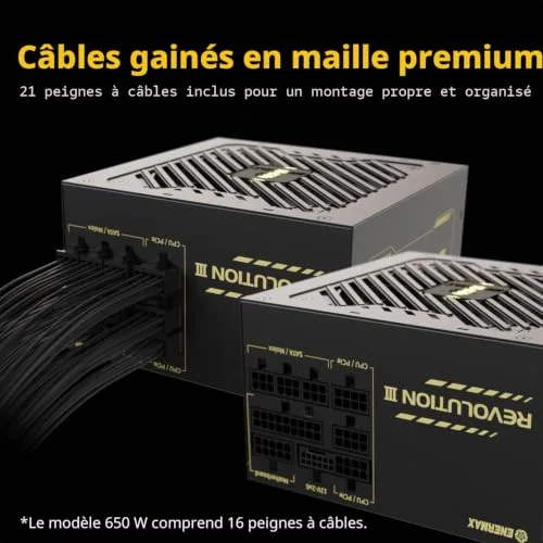 REVOLUTION III 650W modulaire - vue 6