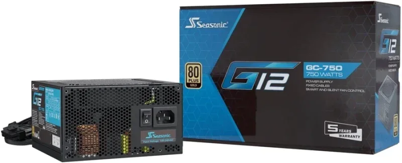 Seasonic G12 GC750 750W 80 Plus Or - image 2